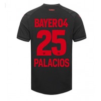 Bayer Leverkusen Exequiel Palacios #25 Replika Hemmatröja 2023-24 Kortärmad